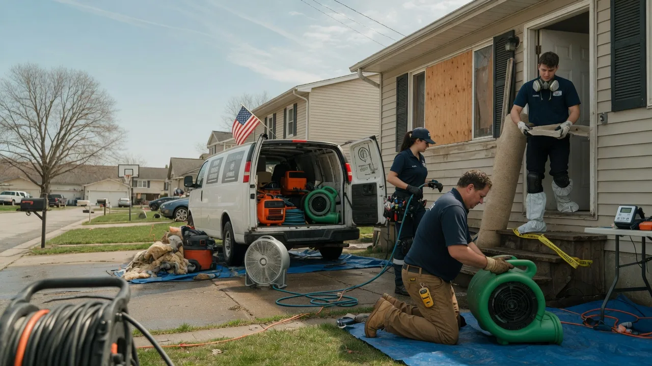 Water Damage Restoration in Blachly, OR near me